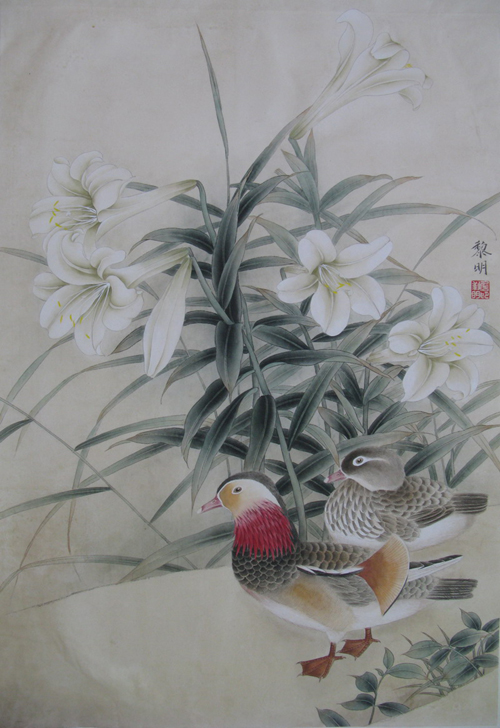 百合图