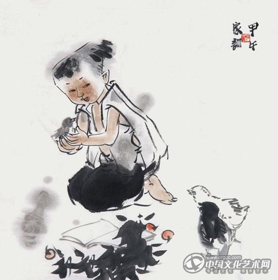 乐事何其多 34cm×34cm 纸本 2014年.jpg 乐事何其多 34cm×34cm 纸本 2014年.jpg