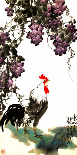 宋重霖作品《丰收大吉》