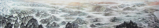 锦绣山河万里春(730×125cm) 锦绣山河万里春(730×125cm)