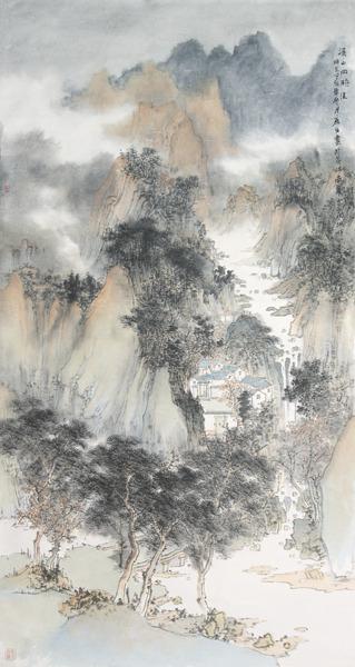 翰墨增彩京津文化品味 “京津墨韵”四人书画展在天津举行
