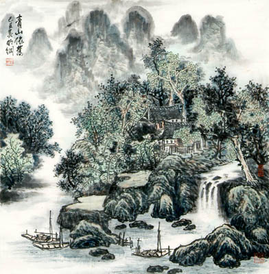 青山依旧