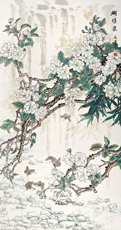 蝴蝶泉 70x138cm 蝴蝶泉 70x138cm