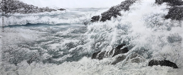 4 观海听涛240x100cm 4 观海听涛240x100cm