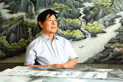 周玉恒——书画界新闻人物献礼全国两会