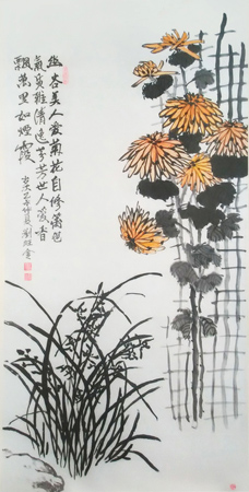 幽谷美人132x66cm2015.5 幽谷美人132x66cm2015.5