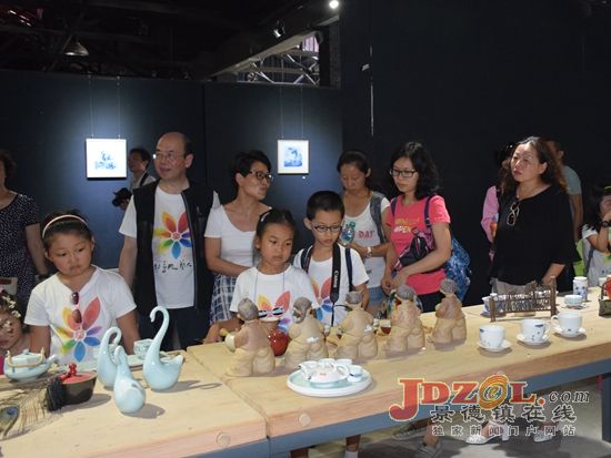 北京天艺大美举行景德镇陶瓷艺术游夏令营