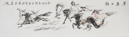 张永生:万马奔腾 名扬四海