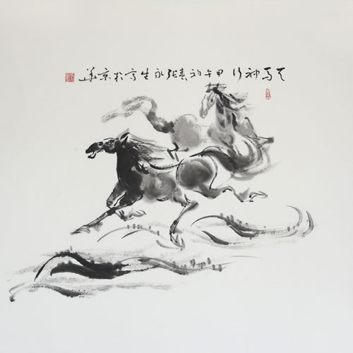 张永生:万马奔腾 名扬四海