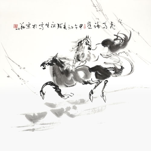 张永生:万马奔腾 名扬四海