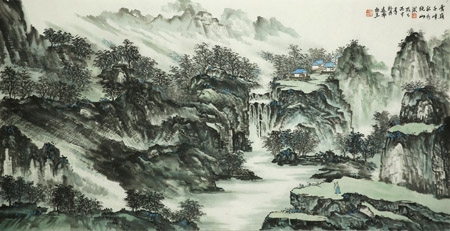 杜福生——盛世闪耀著名书画家献礼全国两会