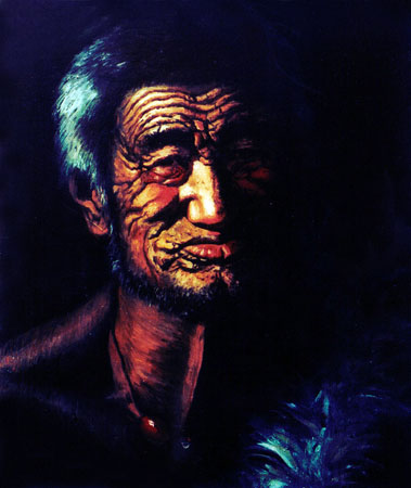 《岁月》油画