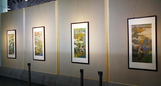“清夏 南风”艺术展在厦门同安区文化馆盛大开幕