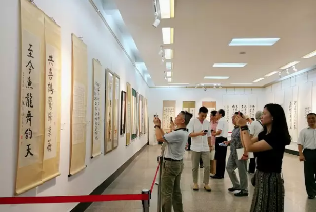 “左海传薪”——迎十九大福州书法艺术作品展福州画院举行