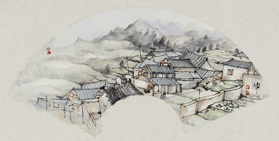 “山水情怀——程灿绘画小品展”将于25日在石家庄开幕