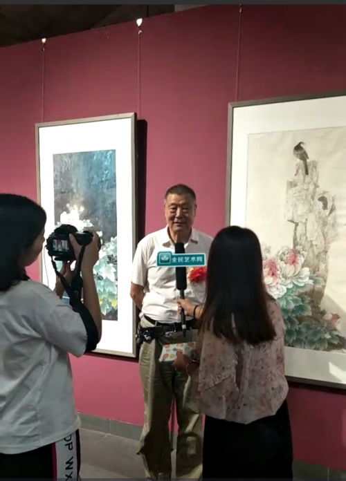 “艺无止境”中国书画名家邀请展在北京李可染画院拉开帷幕