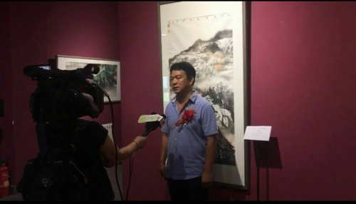 “艺无止境”中国书画名家邀请展在北京李可染画院拉开帷幕