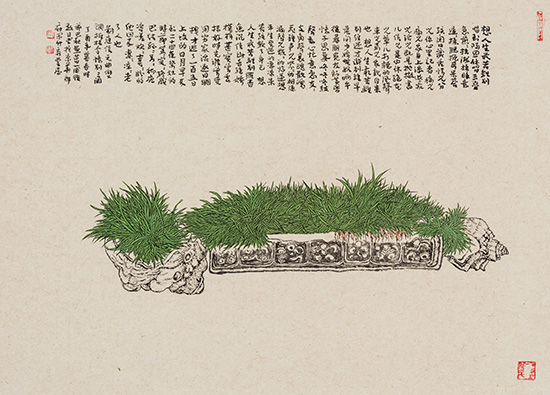 逐梦家园—巴秋中国画作品展