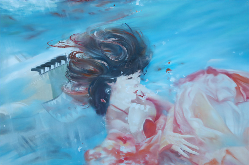 蓝天镌美:当代艺术名家宫浩钦作品赏析
