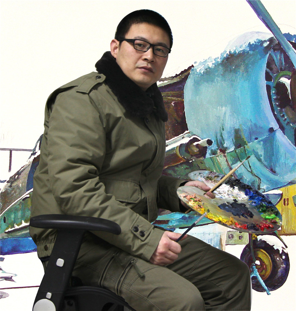 蓝天镌美:当代艺术名家宫浩钦作品赏析
