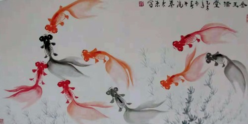 著名画家秦秉忠作品赏析