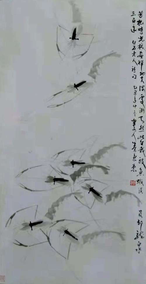 著名画家秦秉忠作品赏析