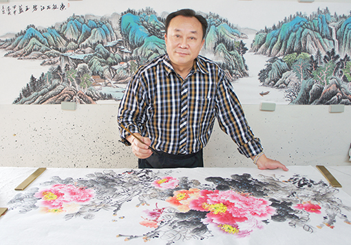 中国书画名家朱德安艺术人生访谈录