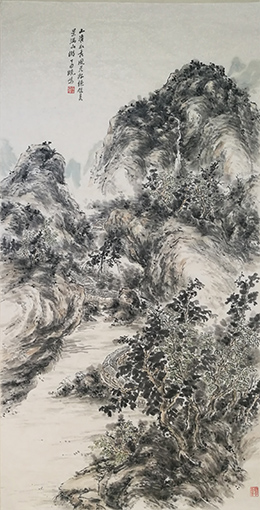 潘晓鸣作品《山清水秀风光好，绝美佳景满山游》.jpg