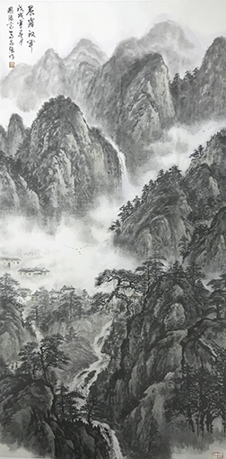 1551081623680246.jpg 马志强作品1《晨雾初开》136×68cm.jpg