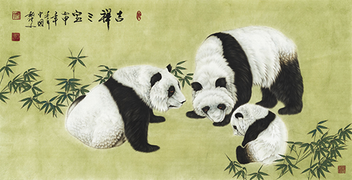 《吉祥三宝》138cmx69cm.jpg