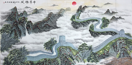 1551235610137921.jpg 刘世全作品《中华雄风》规格:96cmx180cm.jpg