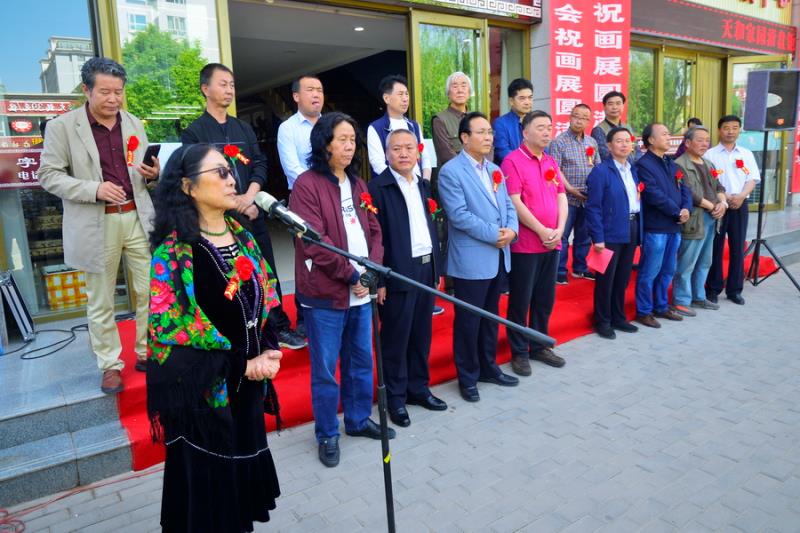 甘肃国画院和张掖市文联共同举办—“走进红色高台——全国名家书画作品展”